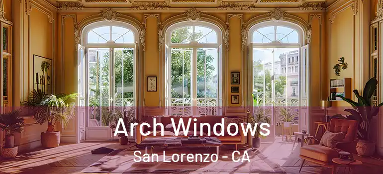  Arch Windows San Lorenzo - CA