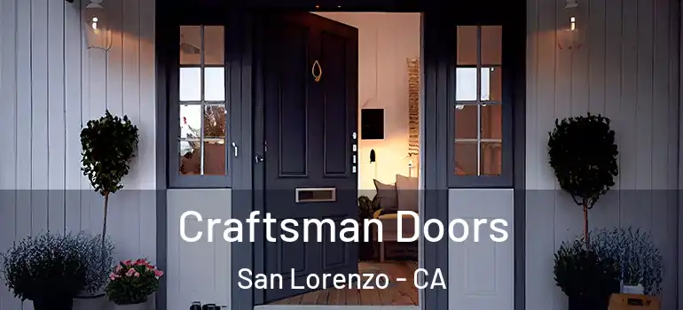  Craftsman Doors San Lorenzo - CA