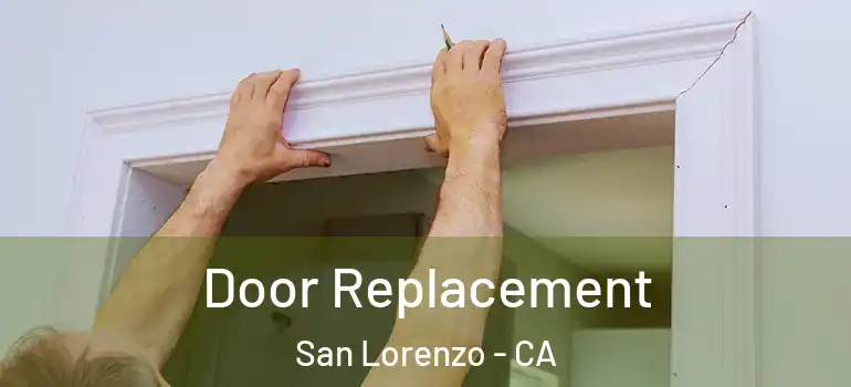  Door Replacement San Lorenzo - CA