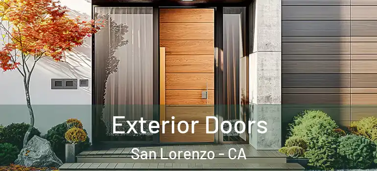  Exterior Doors San Lorenzo - CA